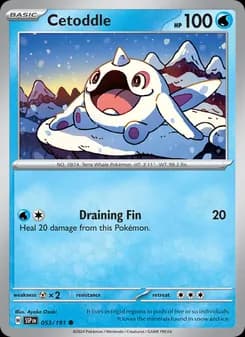 Cetoddle card in English