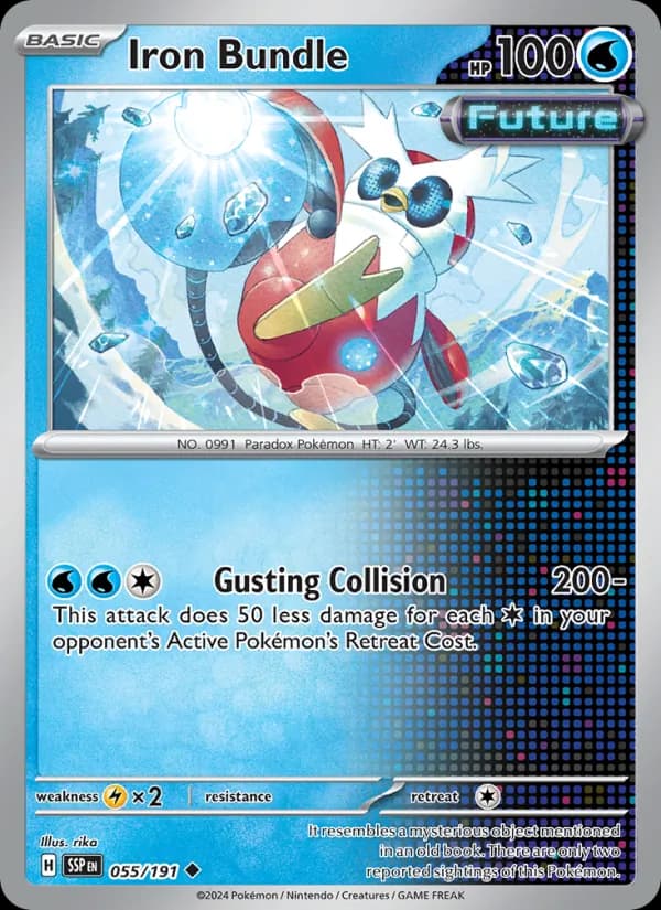 Iron Bundle card in English