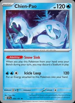 Chien-Pao card in English