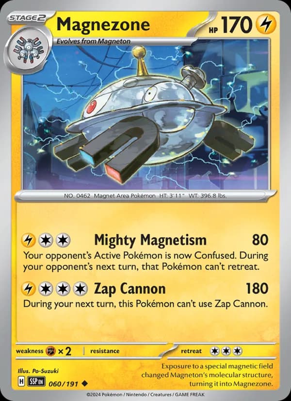 Magnezone card in English