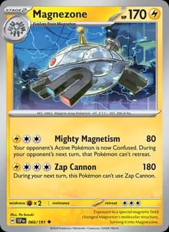 Magnezone card in English