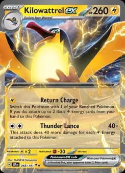 Kilowattrel ex card in English