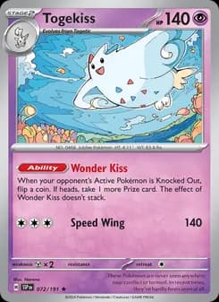 Togekiss card in English