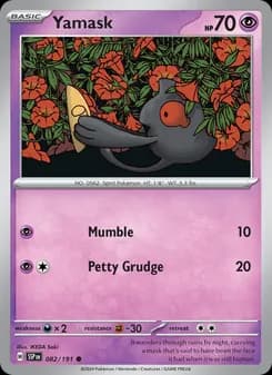 Yamask card in English