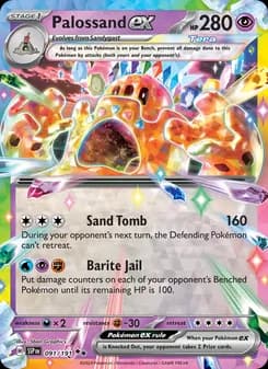 Palossand ex card in English