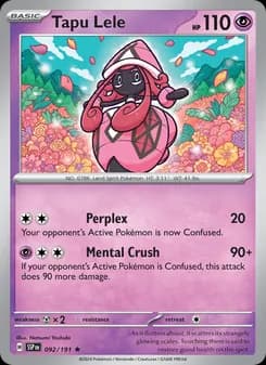 Tapu Lele card in English