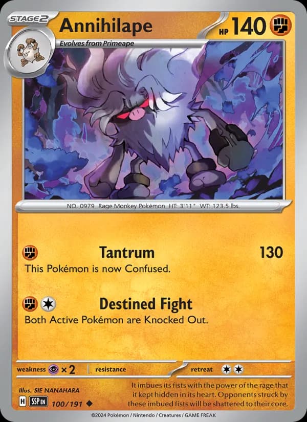 Annihilape card in English