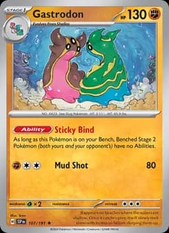 Gastrodon card in English