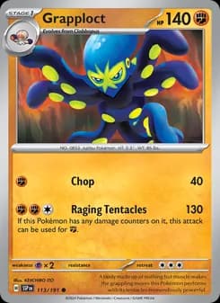 Grapploct card in English