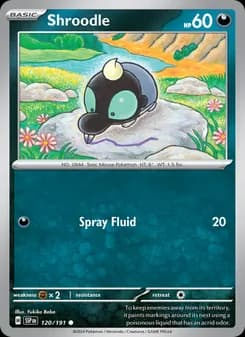 Shroodle card in English