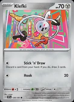 Klefki card in English