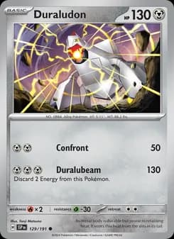 Duraludon card in English