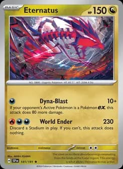 Eternatus card in English
