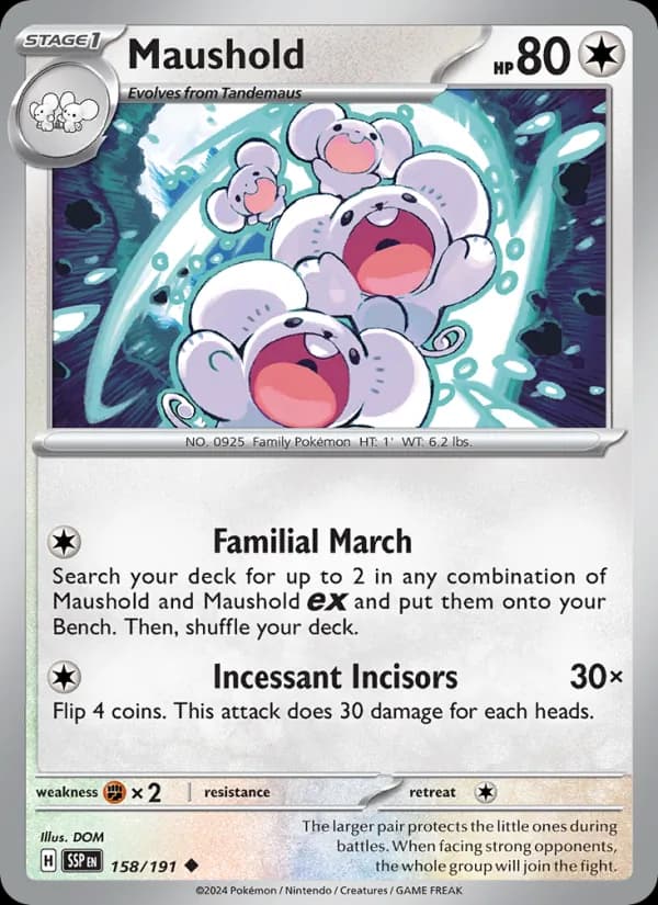 Maushold card in English