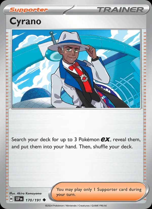 Cyrano card in English