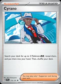 Cyrano card in English