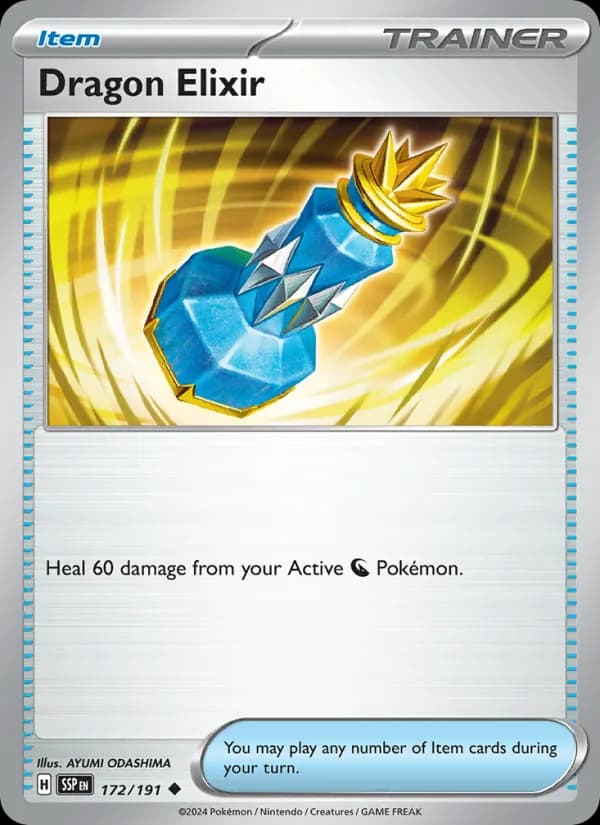 Dragon Elixir card in English