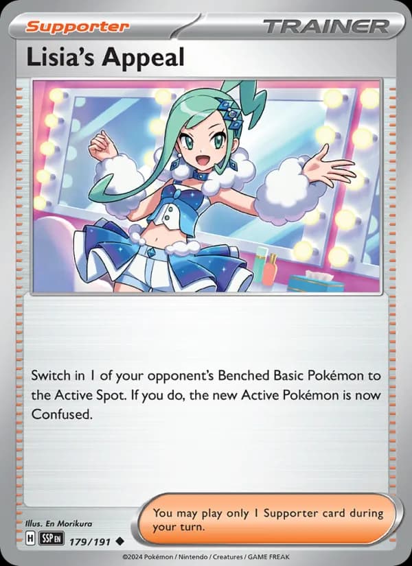 Lisia's Appeal card in English