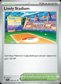 Lively Stadium card in English