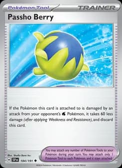 Passho Berry card in English