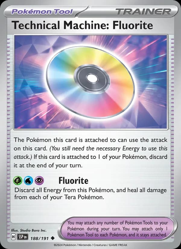 Technical Machine: Fluorite card in English