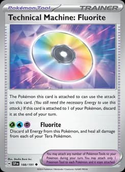 Technical Machine: Fluorite card in English