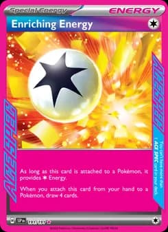 Enriching Energy card in English