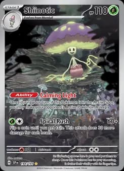 Shiinotic card in English