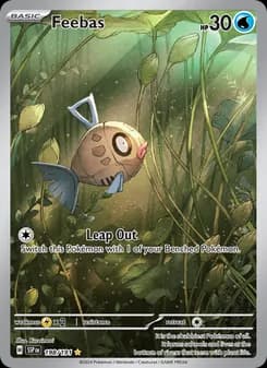 Feebas card in English