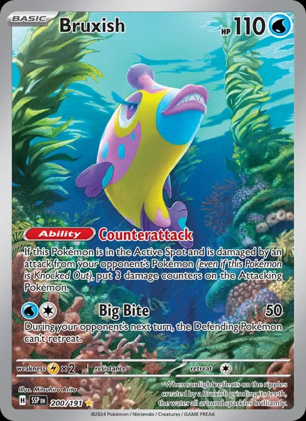 Bruxish card in English