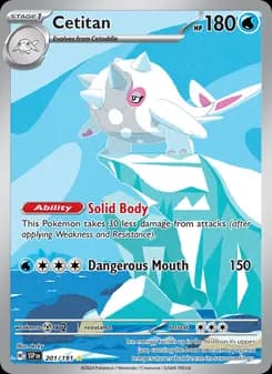 Cetitan card in English