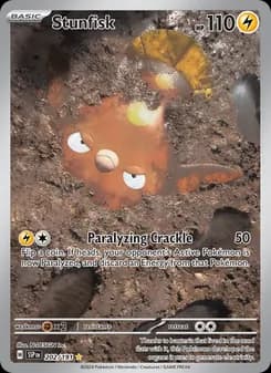 Stunfisk card in English