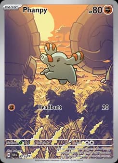 Phanpy card in English