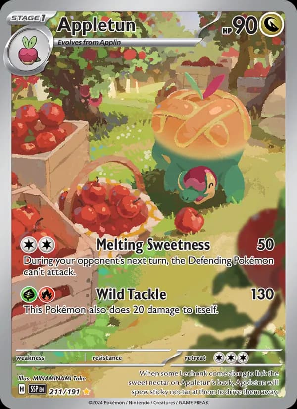 Appletun card in English