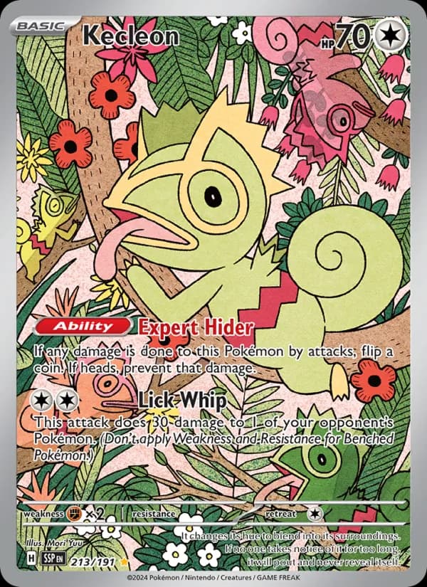 Kecleon card in English