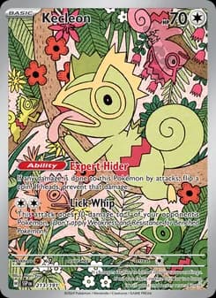 Kecleon card in English