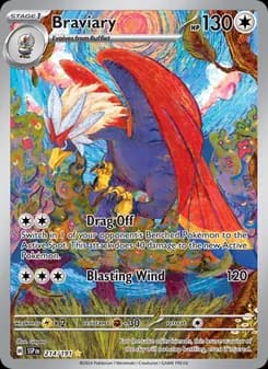 Braviary card in English