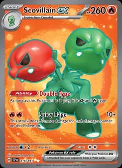 Scovillain ex card in English