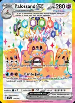 Palossand ex card in English