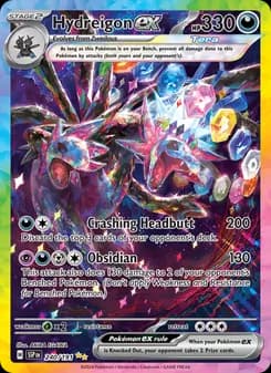 Hydreigon ex card in English