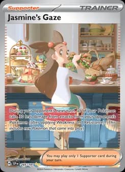 Jasmine's Gaze card in English