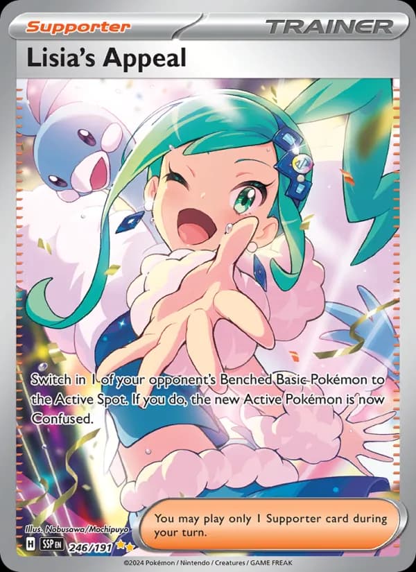 Lisia's Appeal card in English