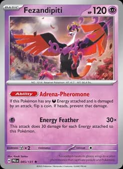 Fezandipiti card in English