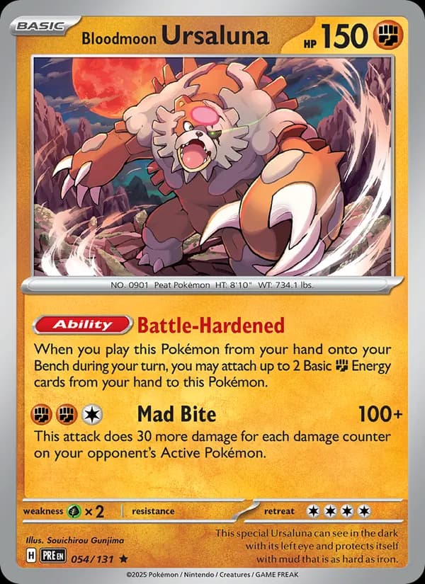 Bloodmoon Ursaluna card in English