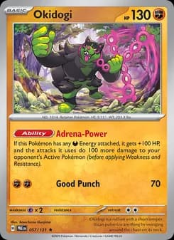 Okidogi card in English