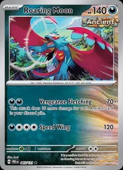 Roaring Moon card in English