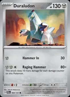 Duraludon card in English