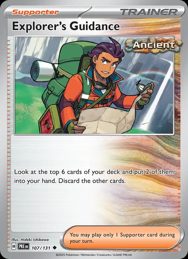 Explorer's Guidance card in English