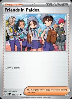 Friends in Paldea card in English