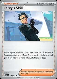 Larry's Skill card in English